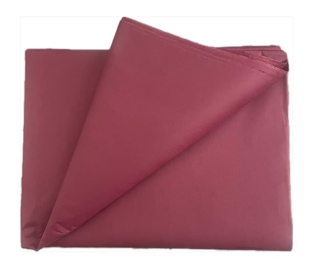 100 Sheets Burgundy MG Tissue Paper 20x30 Inches, Acid Free Craft Art — image 1