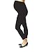 Terramed Just Think Comfort Maternity Leggings Over The Belly | Microfiber Graduated Compression Stockings Women 20-30 mmHg (Large)