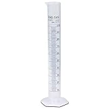 100ml Plastic Graduated Cylinder, Printed