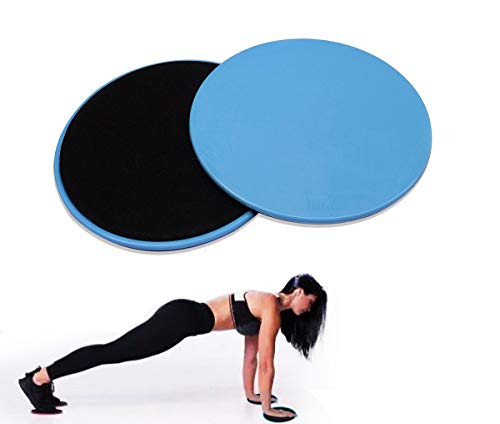 PTOUGE-Fitness-Exercise-Core-SlidersWorkout-Equipment-at-HomeDouble-Sided-Gilder-Strength-Slides-Discs-Work-Smoothly-on-Any-Surface-Perfect-for-Stretch-Strength-Abdominal-Core-Exercise-Set-of-2