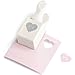 Martha Stewart Crafts Medium Double Punch, Heart Button