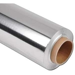 zyh 450mm X 75m Aluminium Keuken Catering Folie, Tinfoil Voor Barbecue Koken Met Ingebouwde Cutter
