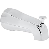 American Standard 8888026.002 Slip-On 4 Inch Diverter Tub Spout, Polished Chrome, 0.5,