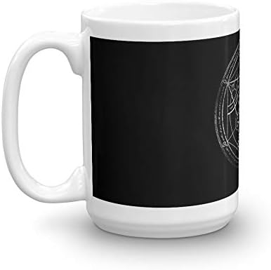 Human transmutation circle - chalk. 15 Oz Mugs Makes The Perfect Gift For Everyone. 15 Oz Ceramic Glossy Mugs Gift For Coffee Lover