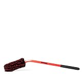 Adam's Wheel Woolie - Wool Fibers Clean Wheels Safely - Angled At 45 Degrees To Easily Clean Behind Your Wheels