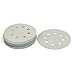 uxcell 5000 Grit 8 Hole 5-inch Diameter Sandpaper Hook Loop Sanding Disc 20 Pcs