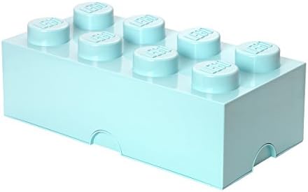 LEGO 40041742 Storage Brick 8, Aqua 