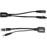 Huacam HCP05 Passive PoE Injector/Splitter with 5.5 x 2.1 mm Connector