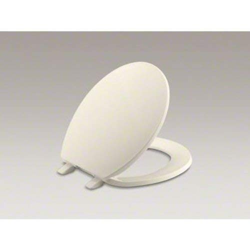 Kohler  K-4775-47 Brevia with Quick-Release Hinges Round-front Toilet Seat in Almond