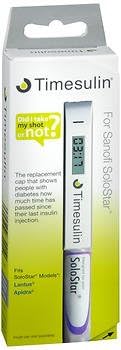Timesulin Pen Cap for Sanofi SoloStar - 1 each, Pack of 3