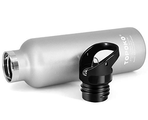 Topoko 25 Oz Double Wall Water Bottle Straw Lid Handle | Seychelles