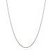 Bling Jewelry 925 Sterling Silver 040 Rose Gold Plated Rolo Chain 0.40mm