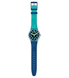 Swatch Men's Flashwheel SUOS105 Blue Rubber Swiss Quartz Fashion Watch