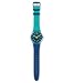 Swatch Men's Flashwheel SUOS105 Blue Rubber Swiss Quartz Fashion Watch