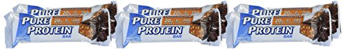 PURE PROTEIN–HIGH PROTEIN BAR CHOCOLATE PEANUT BUTTER–PROTEIN BARS–20 GRAMS OF PROTEIN PER BAR–GLUTEN FREE–6-1.76-OUNCE BARS