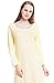 Alexander Del Rossa Womens Cotton Knit Nightgown, Long Scoop Neck Sleep Dress