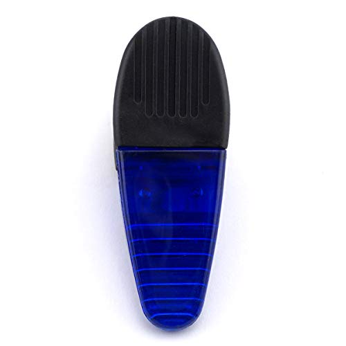Large Blue Magnetic Clips With Neodymium Magnet, 3-1/2" Length (Pack of 2)