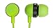 Wraps Wearable Braided Wristband Headphone Earbuds, Classic Green (WRAPSCGRN-V5)