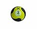 CanDo Rubber Medicine Balls 2lb Yellow