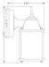 CORAMDEO Outdoor Wall Porch Light, Wall Sconce for Porch, Patio, Deck and More, E26 Medium Base Socket, Suitable for Wet Location, Black Powder Coat Cast Aluminum with Beveled Glass 2 Pack
