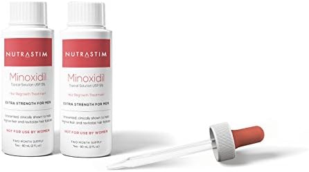 NutraStim Minoxidil for Men, 2 Fluid Ounce