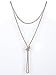 Vijiv 66 inch 8mm Bead Glass Pearl 1920s Flapper Necklace Great Gatsby Party Accessories Champagne Gold Length - 66 inch Size - 8mm