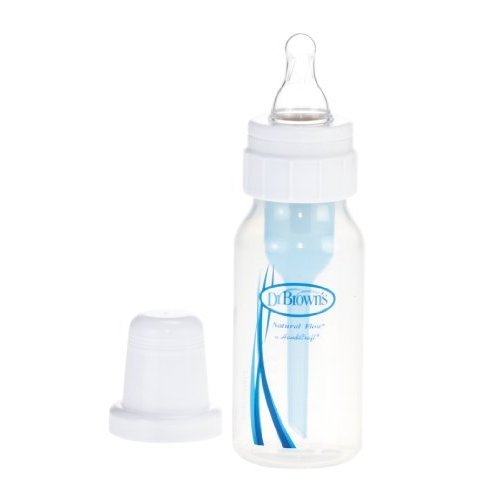 Dr Browns Natural Flow Standard Baby Bottle, 4 Ounce -- 3 per case.