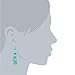 Jane Stone Fashion Tassel Earrings Statement Bohemian Multi Layered Gold Plated Mint Jewelry for Women Girls