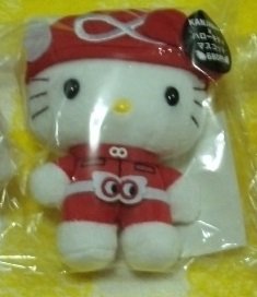 関ジャニ グッズ 初代 レンジャー キティ マスコット 赤 渋谷すばる ボールチェーン付き ぬいぐるみマスコットの買取価格 相場 高価買取なら買取一括比較のウリドキ
