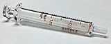 Reusable Glass Syringe, Glass Luer, 1 mL