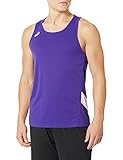 ASICS Team Sweep Singlet, Purple/White, 3X-Large