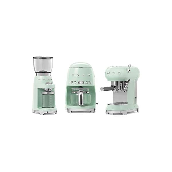 SMEG Molinillo de café CGF01RDEU Linea Europa 220v | Rojo - Imagen 7