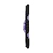 Ipad case, Afranker Ipad 2 case, Ipad 3 case, Ipad 4 Case Plastic Kid Proof Extreme Duty Dual Protective Back Cover with Kickstand Black/purple