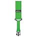 DiMarzio DD2200GN 2 Inch Nylon ClipLock Strap Green w/Bonus Deluxe RIS Picks (x3) 66333400070