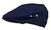 Men's Cotton Summer Newsboy Golf Ivy Classic Cap Hat (Navy)