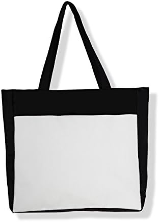 Women's Stylish Shopping Tote Beach Tote Bag Travel Tote Reusable Carry Bag for Groceries, School, Gym, Art & Craft（Zippered）