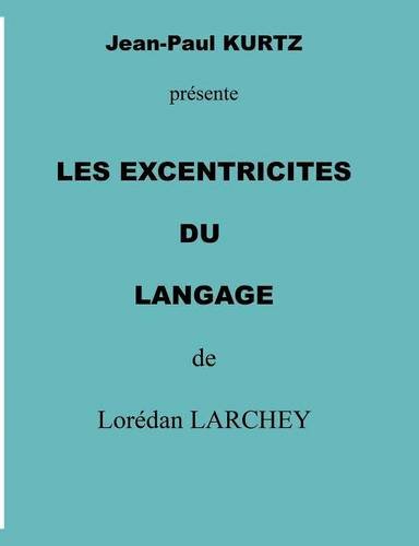 les  Excentricités du langage