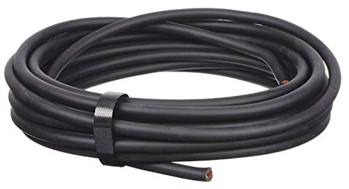 Radnor 50 ft. EPDM Rubber Welding Cable with 2/0 Wire Size and Max. Amps of 400, Black
