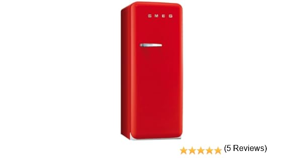 Smeg FAB28RR1 - Nevera combi (Independiente, Rojo, Derecho, 222L ...