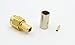 WASABI MANGO SMA Male Crimp Adapter,10pack for RG58/RG142/RG223/RG400/LMR195/RFC195 Straight Connector Adapter Crimping Adapter
