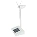 Solar Wind Mill Solar Powered Windmill Toy - Solar Energy Children Science Teaching Tool, Home Decor Garden Desk Ornament for Education or Fun