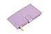 Travelambo Womens Walllet RFID Blocking Bifold Multi Card Case Wallet with Zipper Pocket (synethic leather light purple)