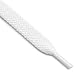 OrthoStep Wide Flat Athletic White Shoelaces 60 inch 2 Pair Pack