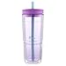 Bubba Envy Double Wall Insulated Straw Tumbler, 24 oz, Purple/Blue