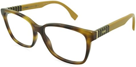 Fendi Rx Eyeglasses - FF0055 Havana / Frame only with demo lenses.-FF00557TA54FR