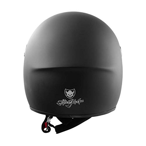 TSG - Pass Solid Color (+ Bonus Visor) - Helmet for Skateboard (Matt Black, L)