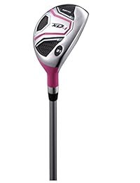 Juego de palos de golf para dama calidad premium, de peso liviano, para la mano derecha, color púrpura, rosa y cereza, palos con Lady Flex de todos los tamaños, estándar, pequeño y alto