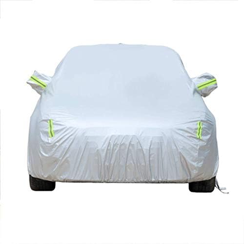 XWYSD Compatible With JEEP Grand Cherokee Car Cover Outdoor Dust Cover Oxford Cloth Car Tarpaulin Car Clothing Sunscreen Insulation UV Scratch Resistant All Weather Breathable Full Car Cover