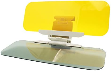 fomei Car Sun Visor Extender Anti-Glare Sun Blocker [Summer Version] 2 in 1 Day/Night Car Visor Sunshade Extender, Car Goggles, Night Vision Anti-Dazzle Driving Visor (Universal Size)