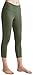 Oalka Women’s Yoga Capris Running Pants Workout Leggings Green XSthumb 1